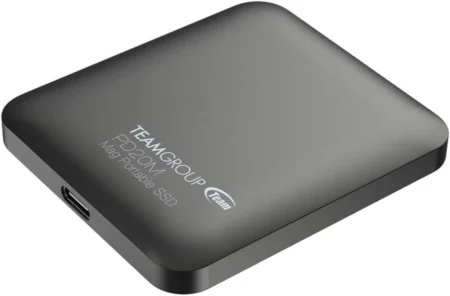 U. Estado Solido SSD Externo USB 2Tb Teamgroup Pd20M Mag USB-C/Compatible Con Magsafe/Color Negro/Tpseg2002T0C108