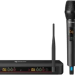 Microfonos Inalambricos De Solapa Steren Mic-9050/USB-C/20-20000Hz/Color Negro