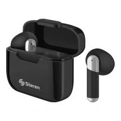 Audifonos Alambrico Intrauriculares Steren Aud-394/Con Microfono/USB-C/1.2 Metros/7Mw/Negro