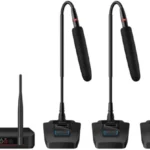 Sistema De 4 Microfonos Inalambricos Uhf Steren Mic-8040/60Hz-18Khz/Con Selector Automatico De Frecuencia/Bateria Recargable