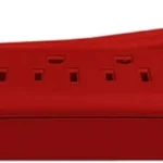 Barra Multicontacto Koblenz Ss-300-C/Supresor De Picos/300 Joules/6 Contactos/Color Rojo/00-5369-00-4