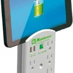 Supresor De Picos Koblenz Ss-1100 1100J/7 Contactos Aterrizados/2 LED´s/Protector Telefonico Rj-11/Color Blanco/00-5301-7/00-5360-00-3