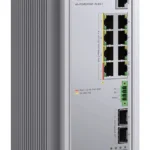 Switch Gigabit Wi-Tek Wi-Pcms310Gf-Alien-I/2 Puertos PoE Bt/6 Puertos PoE Af/At/Administrable/24V Pasivo/2Sfp Gigabit/240W