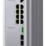 Switch Gigabit Wi-Tek Wi-Pcms310Gf-Alien-I/2 Puertos PoE Bt/6 Puertos PoE Af/At/Administrable/24V Pasivo/2Sfp Gigabit/240W