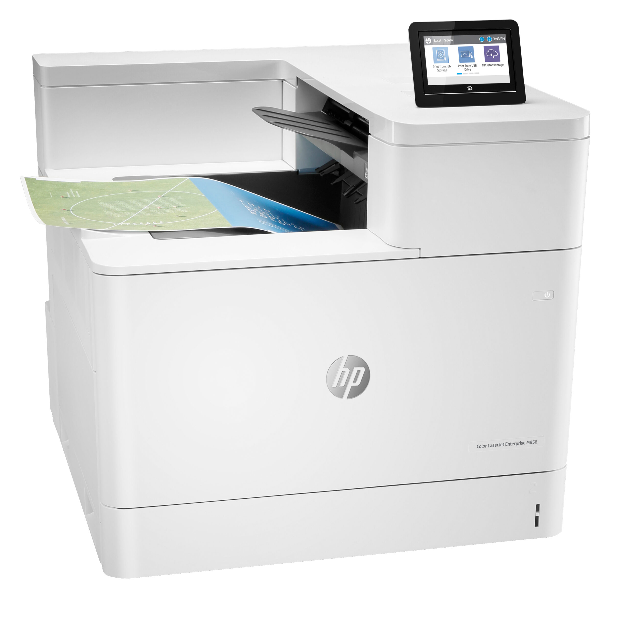 HP Color LaserJet Enterprise LaserJet Enterprise M856dn Color Impresora, Ethernet solamente; A doble cara