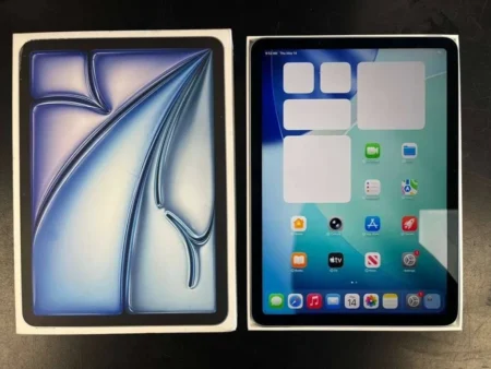 Apple iPad Air 5G Apple M TD-LTE & FDD-LTE 128 GB 27.9 cm (11″) 8 GB Wi-Fi 6E (802.11ax) iPadOS 18 Gris