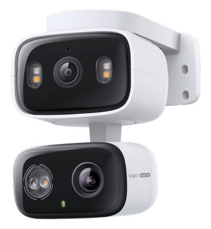 Cmara De Vigilancia 360 Con Doble Lente Para Inter Y Ext
