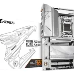 Mb Gigabyte B650 A Elite Ax Ice Socket Am5/4Xddr5/HDMI/DP/Color Blanco/ATX