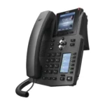 Telefono IP Empresarial Fanvil Para 4 Lineas Sip Con 2 Pantallas LCD, 6 Teclas Blf/Dss, Puertos Gigabit Y Conferencia De 3 Vias, PoE, X4G