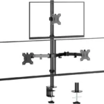 Soporte Triple Para Pantallas De 17-32"/Ajustable Con Inclinacion/Giratorio/ Hasta 8.16Kg