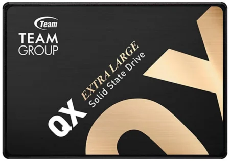 U. Estado Solido SSD Interno 4Tb Teamgroup Qx/2.5″/SATA Iii/Lectura 500Mb/S/Escritura 460Mb/S/T253X7004T0C101
