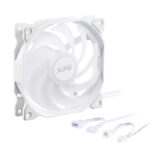 Kit De 3 Ventiladores Xpg Vento R 120 Argb Pwm/3X120Mm/1600Rpm/Ventilador Invertido/Color Blanco/Ventor120Argbpwm3C-Whcww