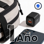 Cargador De Pared Vorago Au-355 30W/100-240V/2Xusb-C/Negro