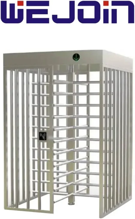 Torniquete Sencillo De Cuerpo Completo Wejoin Wjfth603B Bidireccional/Acero 304 Inoxidable/Exterior/5 Millones De Ciclos/Pase 25-35 Personas Por Minuto/Compatible Con Controles De Acceso