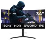 Monitor Curvo De 34 Pulgadas Yeyian Resolución Uwqhd (3440 X 1440)