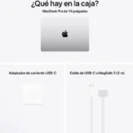 Apple Macbook Pro Apple M M5 Computadora Portátil 36.1 Cm (14.2") 16 Gb 1 Tb SSD Wi-Fi 6E (802.11Ax) Macos Tahoe Plata