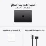 Apple Macbook Pro Apple M M5 Computadora Portátil 36.1 Cm (14.2") 24 Gb 1 Tb SSD Wi-Fi 6E (802.11Ax) Macos Tahoe Negro