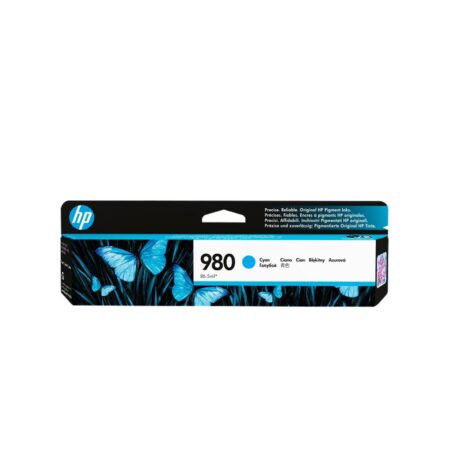 Cartucho De Tinta HP 980 Cyan, D8J07A