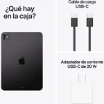 Apple Ipad Pro Apple M 256 Gb 27.9 Cm (11") 12 Gb Wi-Fi 7 (802.11Be) Ipados 26 Negro