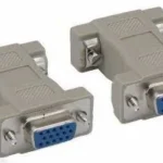 Cambiador Delgado De Genero VGA Hd15 Hembra A Hembra .