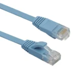 Ethernet Cable Cat6 Thin 10M Blue - Snagless - Lszh