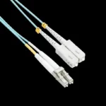 15M Om4 Lc To Lc Upc Multimode Fiber Cable - Ofnr