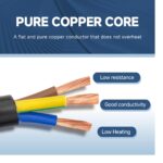 Cable De Extension Computadora Pc C14/C13 10A 18Awg 1.22M