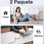 Cable De Carga USB-C Blanco De 2M - Ucb Tipo C - Pd 60W 3A