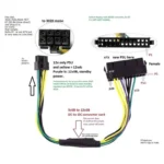Cable 15Cm Adaptador De Poder Convertidor ATX 20 A 24 Pin M A .