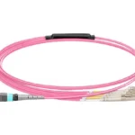 40M Om4 Lc To Lc Upc Multimode Fiber Cable - Ofnr