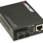 Convertidor De Medios Intellinet Fast Ethernet - Alámbrico, 2000 M, LAN/Enlace/Poder/Estado