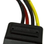 Cable Adaptador Corriente Lp4 Molex A SATA Angulo Izquierdo