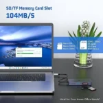USB C Multiport Adapter - Mini USB C To HDMI 2.0 Dock 4K 60Hz 100W