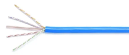 Cable 7.6M De Red Cat6A Azul Snagless PoE 100W RJ45