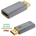 HDMI 2.1 Displayport 1.4 8K60 Active Adapter Adapter Converter HD
