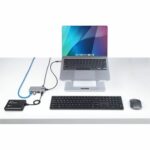 StarTech.com Hub USB-C a 3 Puertos USB 3.0 (USB 3.2 Gen 1) con Ethernet Gigabit - Adaptador de Red RJ45 - Gris