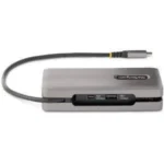 Adaptador Multipuertos USB-C HDMI VGA Hub USB De 3 Puertos