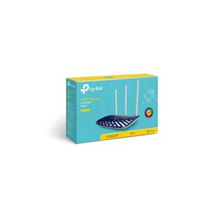 TP-Link Archer C20 Wisp Router Inalámbrico Dual Band AC750 – 4 Puertos LAN / 1 Puerto WAN – Blanco