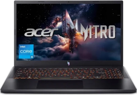 Laptop Acer Nitro V 15 15.6″/Intel Core I5-13420H/16Gb RAM/512Gb SSD/USB/HDMI/Rj-45/1920X1080/Win 11 Home/Negro/Nh.u1Paa.004
