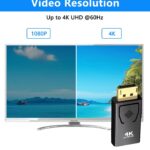 Convertidor Pasivo Displayport A HDMI Adaptador 4K
