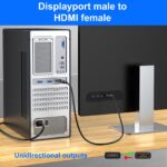 Convertidor Pasivo Displayport A HDMI Adaptador 4K