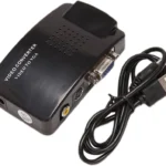 Adaptador Convertidor S-Video Video Comp Y Componentes A VGA .