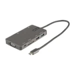 Adaptador USB-C Para Laptop Docking Station VGA Gbe