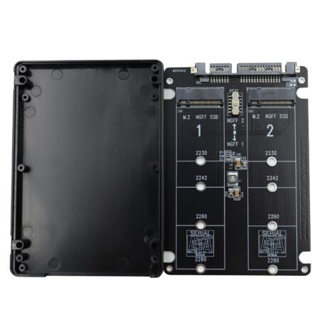 Adaptador Doble M.2 Ngff A SATA Con RAID .