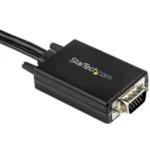 Cable Adaptador De VGA A HDMI De 2M Con Audio Voa USB 1080P