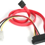 Adaptador Cable 0.45M Divisor Sas A SATA Y Lp4 Alimentacion