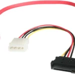 Adaptador Cable 0.45M Divisor Sas A SATA Y Lp4 Alimentacion