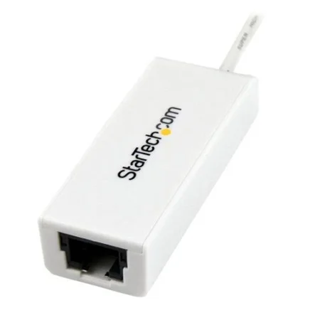 Tarjeta Ethernet 1 Puerto RJ45 Externa USB 3.0 Con Hub Blanco