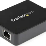 Tarjeta Ethernet 2 Puertos RJ45 Externa USB 3.0 Con 1X USB A