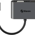 Adaptador USB C A VGA 1080P Convertidor USB Tipo C A VGA